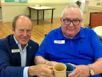Coffee visit at the Kipnes Centre for Veterans - Sept. 22, 2017