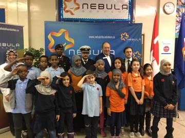 I really enjoyed the excellent performances by children today in the Remembrance ceremony at Nebula Academy - Nov. 9, 2018