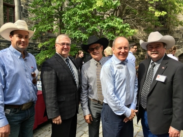 Meeting members of the Canadian Cattleman's Association - Sept 26, 2017