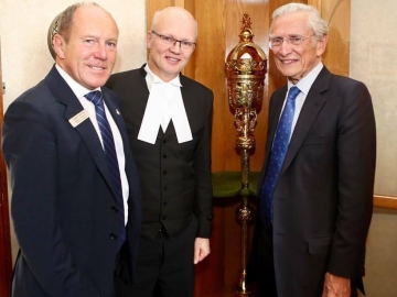 Meeting the Rt Hon Lord Fowler in Ottawa - Oct. 4, 2017