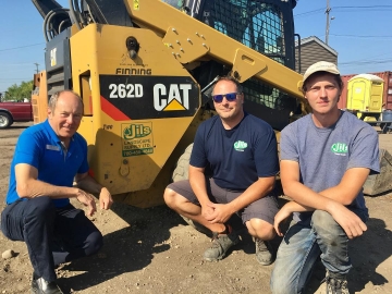Meeting with the SummJils Landscaping Supply Ltd. who hire students under the Canada Summer Jobs program - August 2, 2018