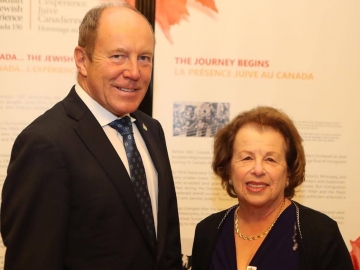 At the Canadian Jewish Experience event - Oct 23, 2017