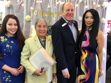 Attending a fundraiser for Marguerite of Universal Charity Society - Helping in Vietnam. - Saturday April 21, 2018