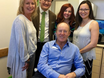 Attending the  Norwood Dental Centre's  grand reopening - May 13, 2018