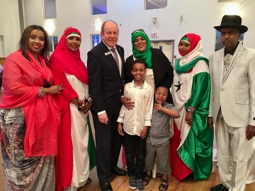 Attending the Somaliland 27th Independence Celebration at the Portuguese Cultural Centre - May 5 2018