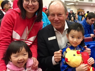 I had a terrific time officiating at the Chinese New Year Carnival at Mary Help of Christians Chinese Catholic Parish - February  2, 2019