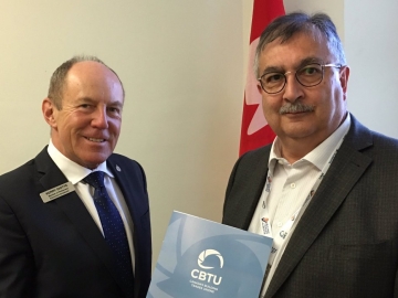 Kerry Diotte & Barry Pruden of the Canadian Building Trades Unions