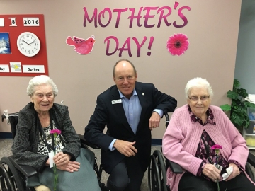Mother's Day with Shepherd's Care residents