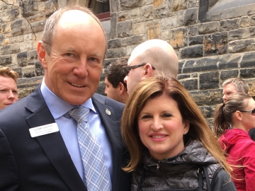 BBQ Fundraiser for Fort McMurray on Parliament Hill - Kerry Diotte with host Rona Ambrose