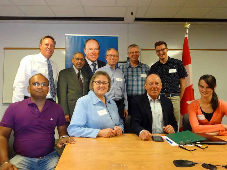 Economic Roundtable in Edmonton Griesbach